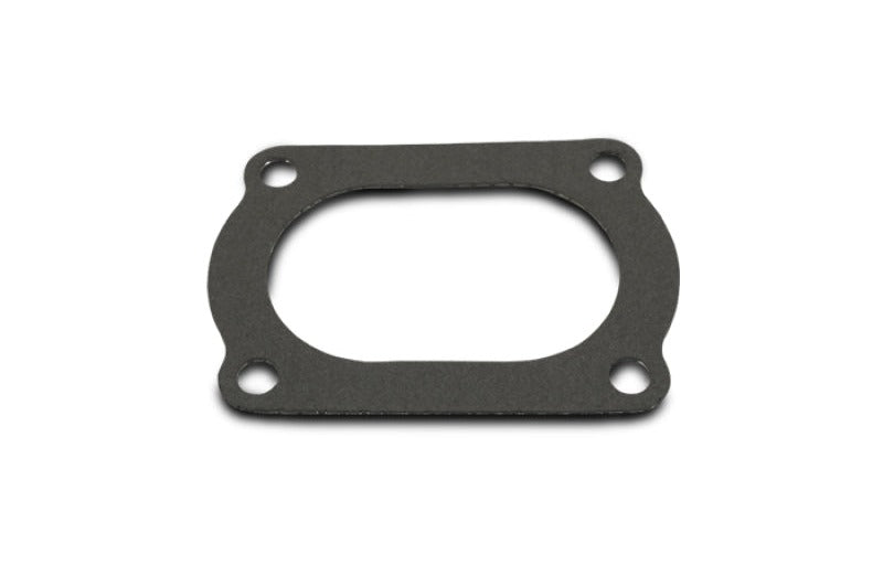 Vibrant 4 Bolt Flange Gasket for 4in O.D. Oval tubing (Matches #13177S)