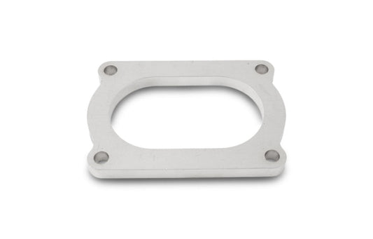 Vibrant T304 SS 4 Bolt Flange for 4in O.D. Oval tubing