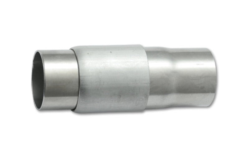 Vibrant T304 SS Slip Joint Adapter for 1.5in OD Tubing (3 piece assembly)