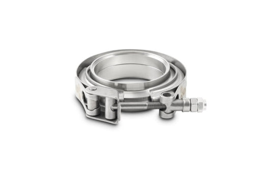 Vibrant T304 SS V-Band Flange Assembly for 2.75in O.D. Tubing incl 2 V-Band