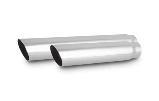 Vibrant 3in Round SS Truck/SUV Exhaust Tip (Single Wall Angle Cut) 1559