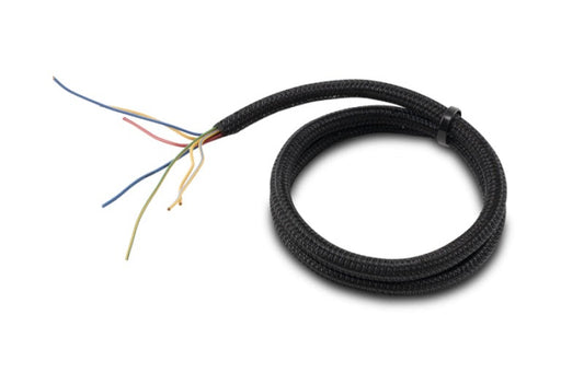 Vibrant 1in O.D. Flexible Split Sleeving (5 foot length) Black