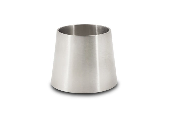 Vibrant 2.5in x 3in T304 Stainless Steel Straight (Concentric) Reducer