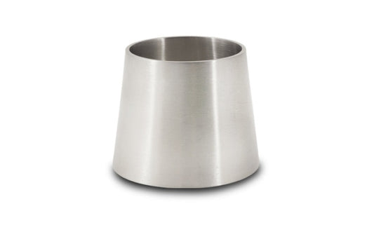 Vibrant 2in x 2.5in T304 SS Straight Reducer 2in long