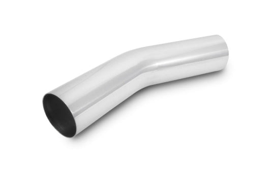 Vibrant 3in O.D. Universal Aluminum Tubing (30 degree Bend) - Polished