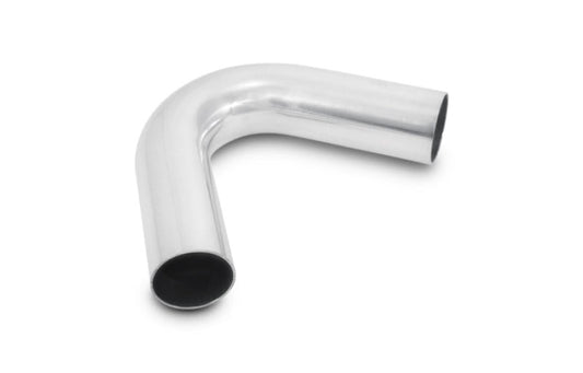 Vibrant 2.5in O.D. Universal Aluminum Tubing (120 degree Bend) - Polished