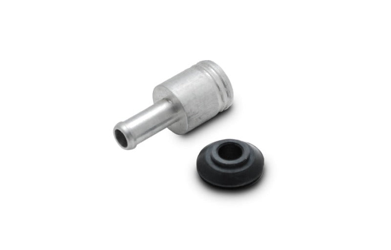 Vibrant 19mm (3/4in) O.D. Aluminum Vacuum Hose Fitting (includes Rubber Grommet)