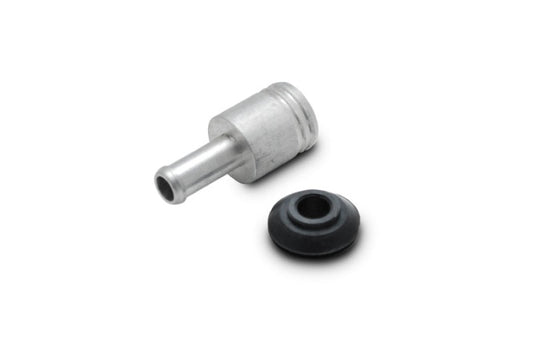 Vibrant 19mm (3/4in) O.D. Aluminum Vacuum Hose Fitting (includes Rubber Grommet)