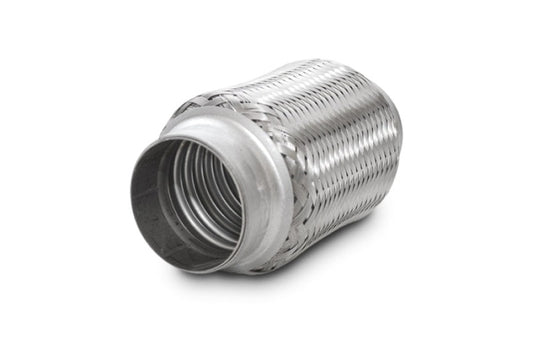 Vibrant SS Flex Coupling without Inner Liner 2.5in inlet/outlet x 6in long