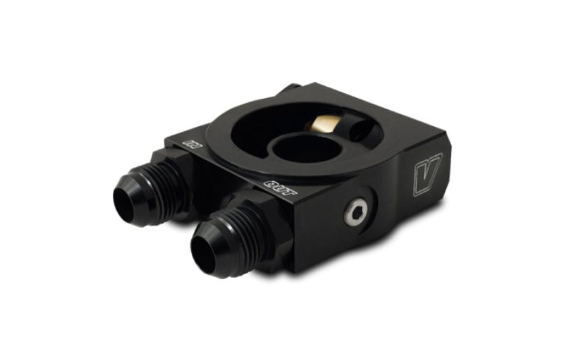 Vibrant Thermostatic Oil Cooler Sandwich Adapter w/Thermostat