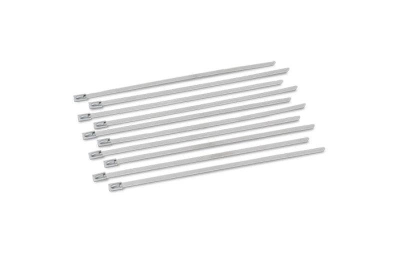 Vibrant Stainless Steel Cable Ties 14.5in Long (10 Cable Ties/Pack)