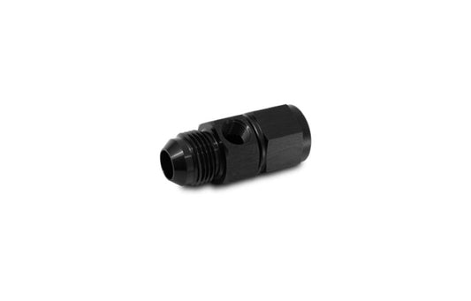 Vibrant -4AN Male to -4AN Female Union Adapter Fitting with 1/8in NPT Port