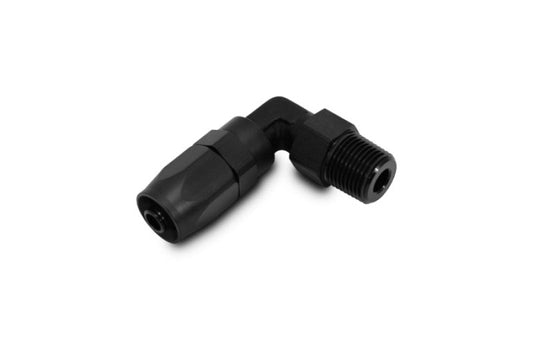 Vibrant Male NPT 90 Degree Hose End Fitting -12AN - 3/4 NPT