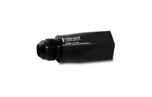 Vibrant -12AN Male to Female -12ORB Inline Check Valve