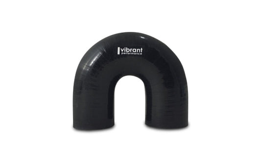Vibrant 180 Degree Elbow 2.50in ID x 3.875in Leg Length Silicone Hose Coupler