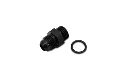 Vibrant -3 Male AN x -6 Male ORB Flare Straight Adapter w/O-Ring