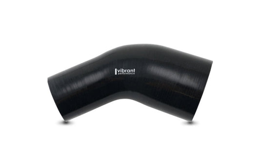 Vibrant 45 Degree Silicone Transition Elbow Hose ID 3.50in x 2.50in