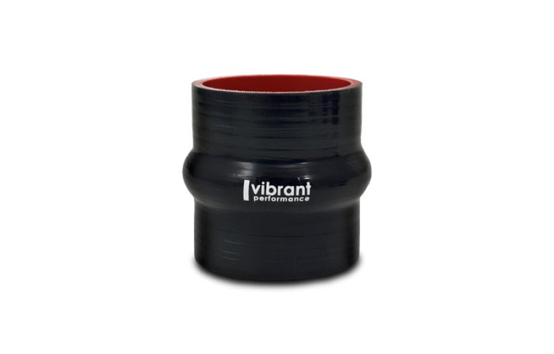 Vibrant Silicone Hump Hose Coupler 1.625in ID x 3.00in Long - Black