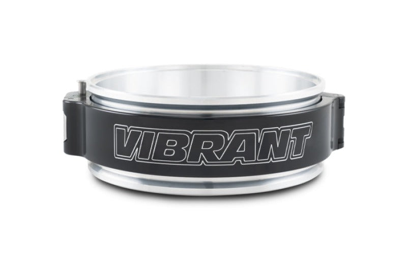 Vibrant 5in O.D. Aluminized HD 2.0 Clamp Assembly - Anodized Black