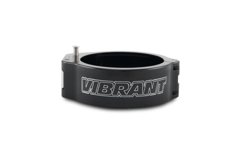 Vibrant 2.5in O.D. Aluminized HD 2.0 Clamp - Anodized Black (Clamp Only)