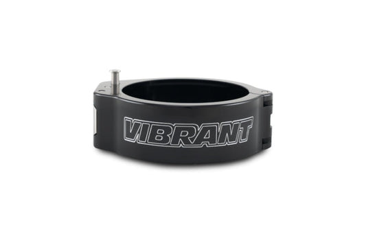 Vibrant 2.5in O.D. Aluminized HD 2.0 Clamp - Anodized Black (Clamp Only)