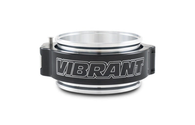 Vibrant 3.5in O.D. Aluminized HD 2.0 Clamp Assembly - Anodized Black