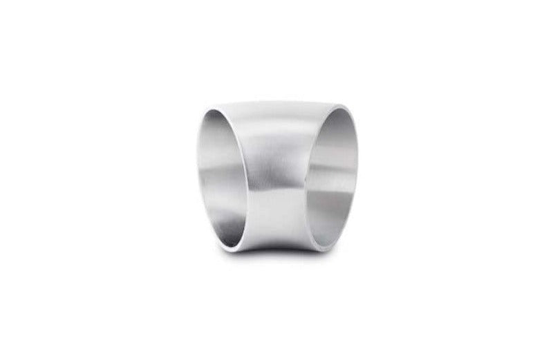 Vibrant 1.88in OD 45Deg Legless Elbow 304SS Brushed