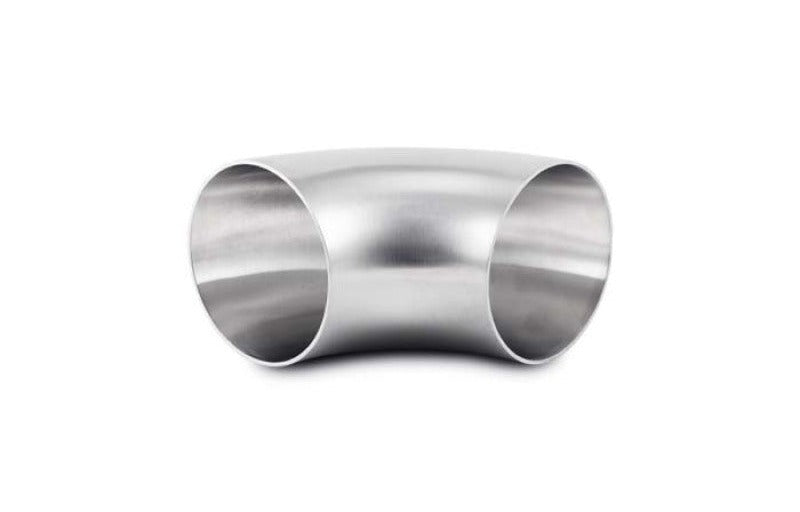 Vibrant 3in OD T304 SS 90 Deg Mandrel Bend (3in Centerline Radius)