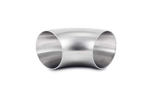 Vibrant 3in OD T304 SS 90 Deg Mandrel Bend (3in Centerline Radius)