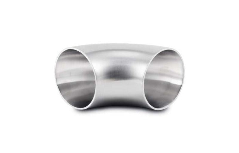 Vibrant 2.5in O.D. T304 SS 90 Deg Mandrel Bend (2.5in Centerline Radius)