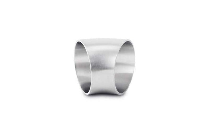 Vibrant 2.5in O.D. T304 SS 45 deg Mandrel Bend (2.5in Centerline Radius)