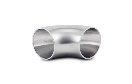 Vibrant 1.5in OD T304 SS 90 Deg Mandrel Bend Elbow (1.5in Centerline Radius)