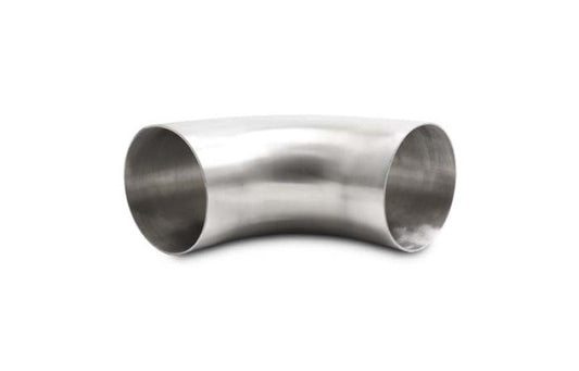 Vibrant 4.0in OD 5.91in Tangent Length T304 SS 90 Deg Mandrel Bend w/Extended