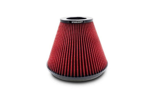 Vibrant 8.75in Inlet I.D. x 8.50in Height Bellmouth Velocity Stack Classic