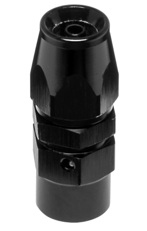 Vibrant -3AN Straight High Flow Hose End Fitting for PTFE Lined Flex Hose