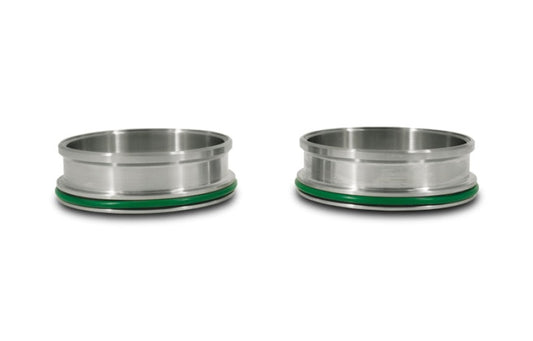 Vibrant Stainless Steel Weld Fitting w/O-Rings for 2.5in OD Tubing