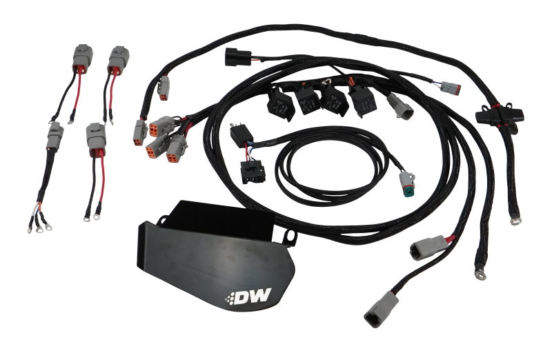 DeatschWerks 09-24 Nissan GT-R R35 X3 Fuel Pump Module PNP Heavy Duty Hardwire Kit