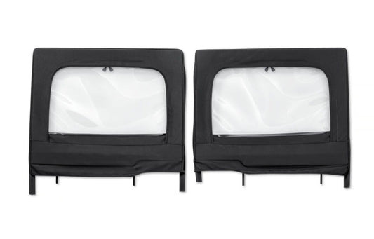 Bestop 20-26 Jeep Gladiator / 18-26 Wrangler JL 4-Door Element Upper Doors (Rear Black Diamond)