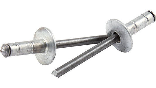 Allstar Performance Medium Head Rivet Silver 250pk Multi Grip Aluminum ALL18070