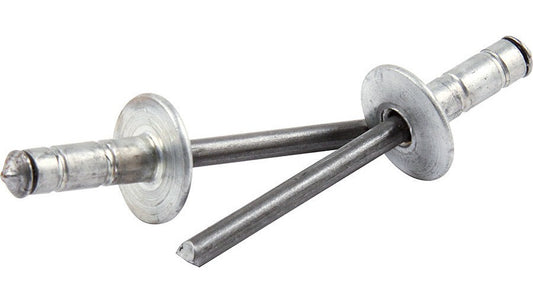 Allstar Performance Medium Head Rivet Silver 250pk Multi Grip Aluminum ALL18074