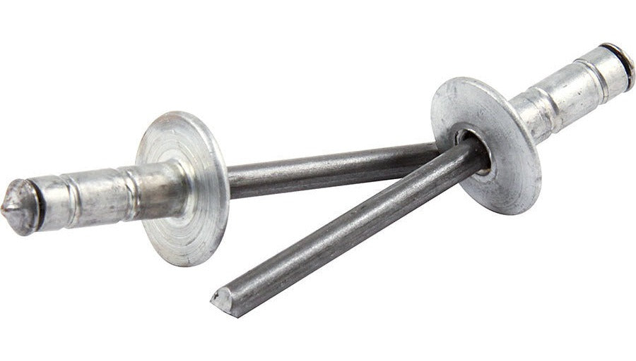 Allstar Performance Medium Head Rivet Silver 250pk Multi Grip ALL18086