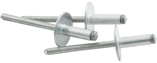 Allstar Performance Large Head Rivet 250Pk Silver ALL18151