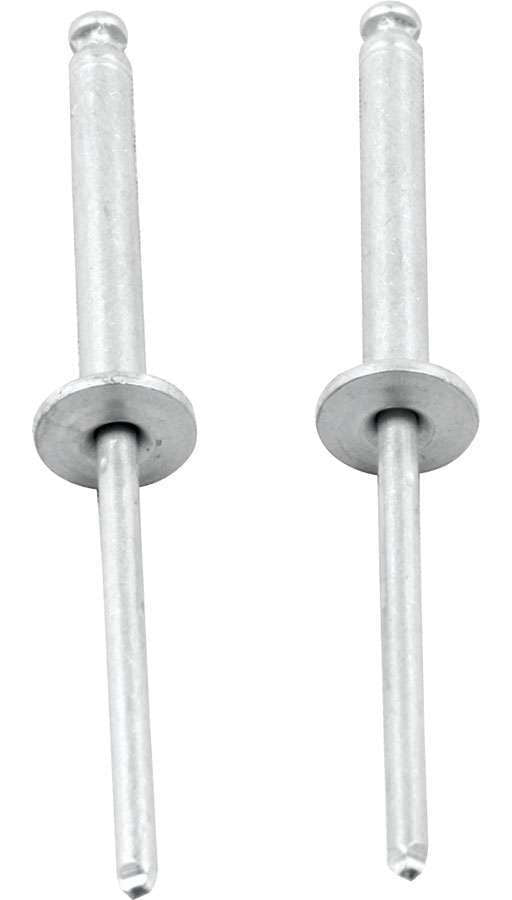 Allstar Performance 1/8in Aluminum Rivet Silver 100Pk Flange Type ALL18199