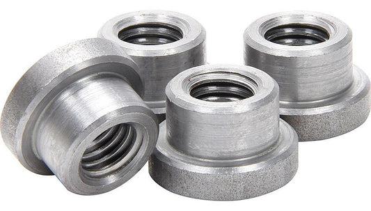 Allstar Performance Weld On Nuts 1/2-13 Short 4pk ALL18551