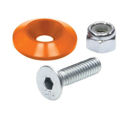 Allstar Performance Countersunk Bolt Kit Orange 10pk ALL18684