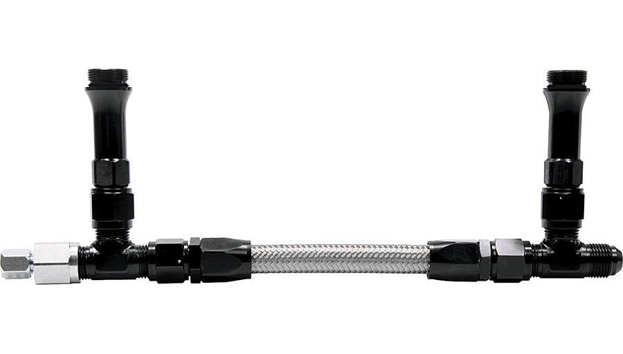 Allstar Performance Fuel Line Kit 9-5/8in Holley Ultra HP Black ALL26165