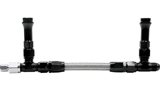Allstar Performance Fuel Line Kit 9-5/8in Holley Ultra HP Black ALL26165