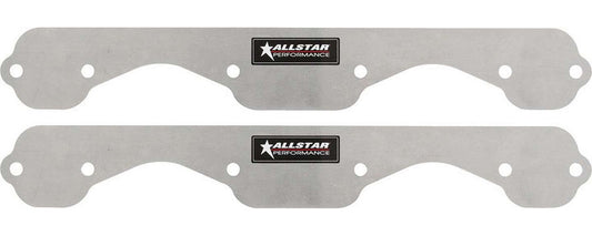 Allstar Performance Exhaust Block Off Plates SBC Std 1pc Aluminum ALL34212