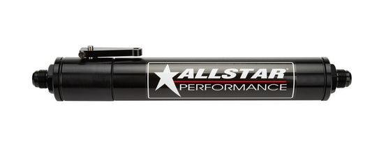 Allstar Performance Fuel Filter With Shut Off 8AN No Element ALL40197