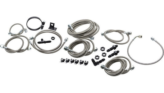 Allstar Performance Dirt Car Brake Line Kit Mod OEM Calipers ALL42052